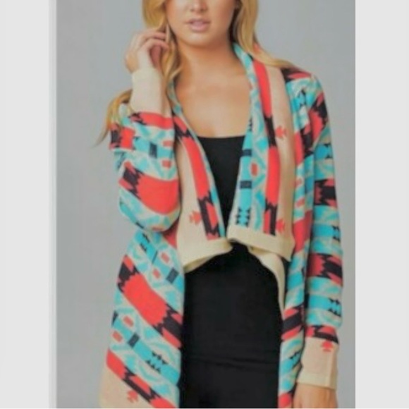 NEW Kate Collection open front cardigan sweater - Picture 5 of 7